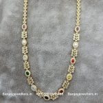92.5 Silver Gold-Polish Necklace