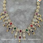 92.5 Silver Gold-Polished Necklace