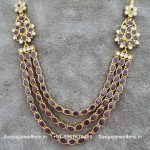 92.5 Silver Gold-Polish Reversible Necklace