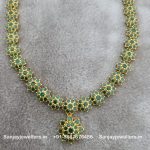 92.5 Silver Gold-Polished Necklace