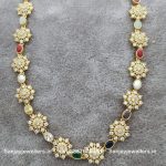 92.5 Silver Gold-Polished Necklace