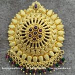 92.5 Silver Gold Polished Pendant