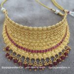 92.5 Silver Gold-Polish Choker