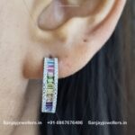 92.5 Silver Earring