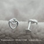 92.5 Silver Earring