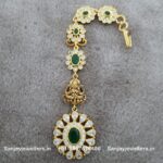 92.5 Silver Gold Polished Tikka