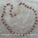 92.5 Silver Gold Polished Chain