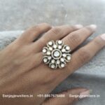 92.5 Silver Victorian Polished Ring