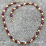 92.5 Silver Gold Polished Chain