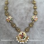 92.5 Silver Gold-Polished Necklace