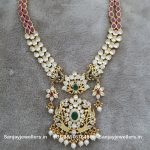 92.5 Silver Gold-Polished Necklace