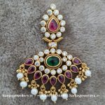 92.5 Silver Gold Polished Pendant