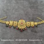 92.5 Silver Gold Polished Necklace