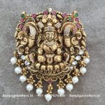 92.5 Silver Gold Polished Pendent