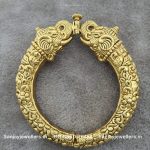 92.5 Silver Gold Polished Kada