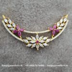 92.5 Silver Gold Polished Pendant