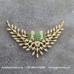 92.5 Silver Gold Polished Pendant