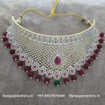 92.5 Silver Gold-Polished Necklace