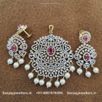 92.5 Silver Gold Polished Pendant