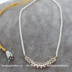92.5 Silver Gold-Polished  Necklace