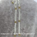 92.5 Silver Gold Polished Chain