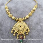 92.5 Silver Gold-Polished  Necklace