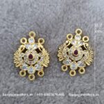 92.5 Silver Gold Polished Mope – 2 Pieces