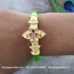 Silver Gold Polished Changeable Kada