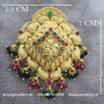 92.5 Silver Gold Polished Pendant