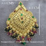 92.5 Silver Gold Polished Pendant