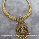 92.5 Silver Gold-Polished Necklace