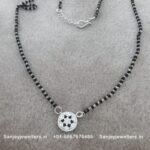 92.5 Silver Mangalsutra