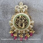 92.5 Silver Gold Polished Pendant