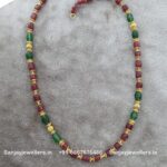 92.5 Silver Gold Polished Bead Chain