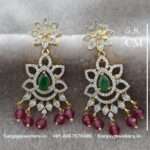 92.5 Silver Gold Polished Stud