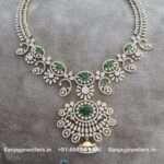 92.5 Silver Gold-Polish Necklace