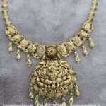 92.5 Silver Gold Polished Necklace