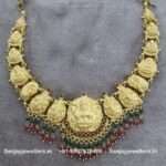 92.5 Silver Gold Polished Necklace