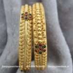 Silver Gold Polished Bangle