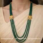 Silver - Gold Polished Beads Haar