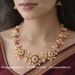 92.5 Silver Gold-Polish Necklace