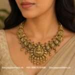 92.5 Silver Gold-Polish Necklace