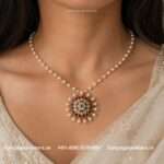 92.5 Silver Gold Polished Pendant