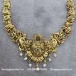 92.5 Silver Gold-Polish Necklace