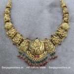 92.5 Silver Gold-Polish Necklace