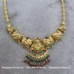92.5 Silver Gold-Polish Necklace