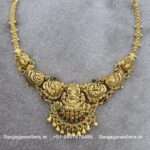 92.5 Silver Gold-Polish Necklace
