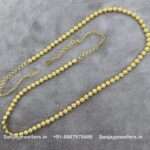 92.5 Pure Silver Gold-Polished Waist Belt