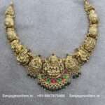 92.5 Silver Gold-Polish Necklace