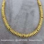 92.5 Silver Gold-Polish Necklace